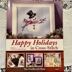 Happy Holidays Cross Stitch Book The Needlecraft Shop Christmas New